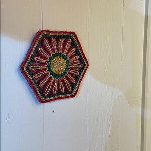 9 raffia trivet bundle